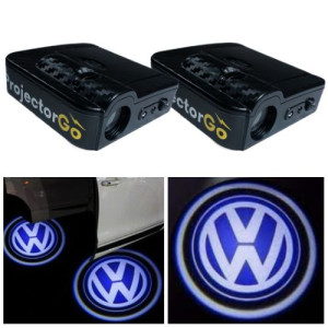 Zestaw 4 Projektor Rzutnik Akcesoria Gadżet Logo Do Auta Led Volkswagen