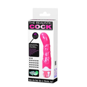 Wibrator do punktu G BAILE- THE REALISTIC COCK