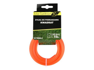 Żyłka Tnąca Do Kos I Podkaszarek 2,4 Mm 10 Mb Jg G73998-2 Kwadrat