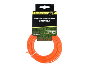 Żyłka Tnąca Do Kos I Podkaszarek 2,4 Mm 10 Mb Jg G73995-2 Okrągła