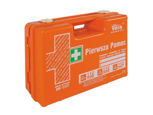 Przemysłowa apteczka pierwszej pomocy TOP 15 13157 w walizce z tworzywa ABS
