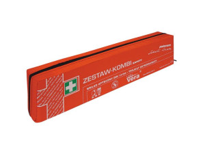 Samochodowy zestaw pierwszej pomocy SAFETY w opakowaniu z tkaniny wodoodpor