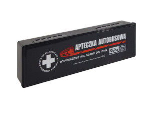 Apteczka autobusowa DIN 13164 w pudełku z tworzywa Vera