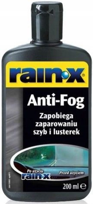 RAIN-X ZAPOBIEGA PAROWANIU antypara SZYB 200ml