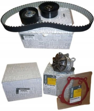 Rozrząd + pompa wody 119A05607R 2,2dci 2,5dci ORG