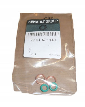 Uszczelki przewodu turbo turbiny 7701471140 1,9dci