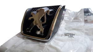 Logo Emblemat Peugeot przód 7810G8 307 ORYGINAŁ