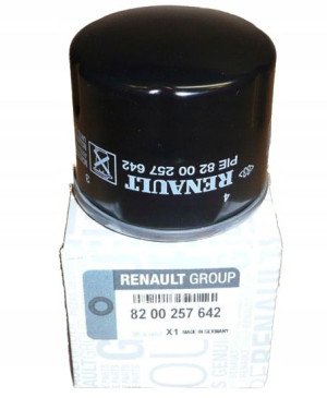 Filtr oleju Renault Clio 1,2 8200257642 Oryginał