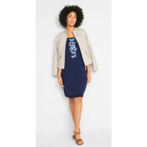 Bonprix Sukienka Nadruk Odkryte Ramiona Cold Shoulder Koronka 48-50 932987
