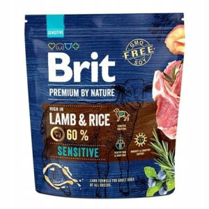 Brit Premium By Nature Sensitive Lamb Rice 1 Kg