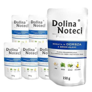 Dolina Noteci Dorsz z brokułami sasz. 10 x 150 g