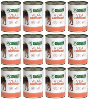 Nature's Protection Adult Veal Cielęcina 12 x 400