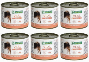 Nature's Protection Adult Veal Cielęcina 6 x 200 g