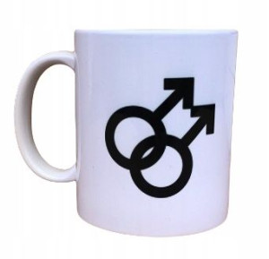 Kubek LGBT gey 330 ml