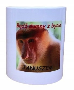 Kubek Janusza Bądź dumny z bycia Januszem 330 ml