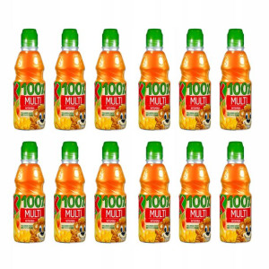 Kubuś Sok 100% Multiwitamina 300ml x 12 szt