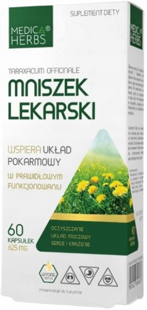 MEDICA HERBS MNISZEK LEKARSKI 750mg 60 kapsułek