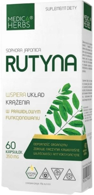 Suplement diety Medica Herbs Rutyna 60 kapsułek