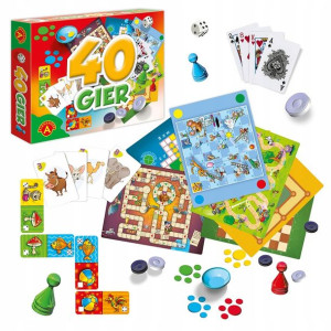 Mega zestaw 40 gier Alexander
