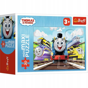 Puzzle 20 miniMAXI Tomek i przyjaciele v3 Trefl 3+