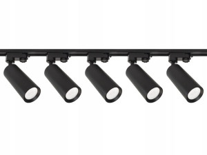 Oświetlenie Szynowe 5x Lampa Oprawa Tuba GU10 2m