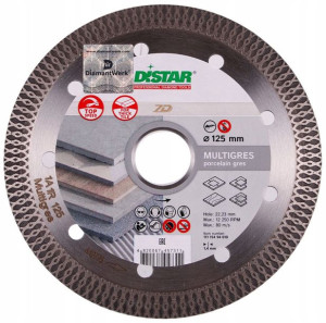 Tarcza Diamentowa 125mm Multigres Distar