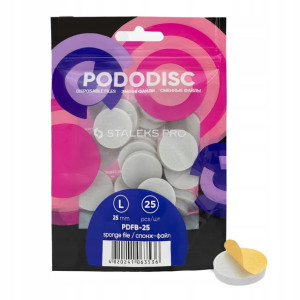 STALEKS 25x Nakładki wymienne polerki PODODISC L