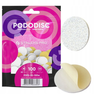 STALEKS 50x Nakładki wymienne PODODISC SOFT M 100