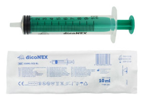 dicoNEX Strzykawka 3-częściowa luer 10ml - 1 szt.