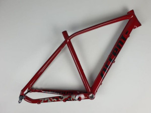 Rama gravel Furious Pro XS, 142x12mm, czerwona (nowa rama w innym kolorze n