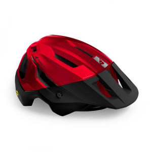 Kask ROGUE CORE MIPS M 56-58 cm, czerwono-czarny mat