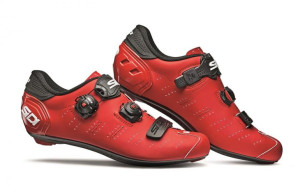 Buty szosa ERGO 5 MATT czerwono(mat)-czarne 41.5