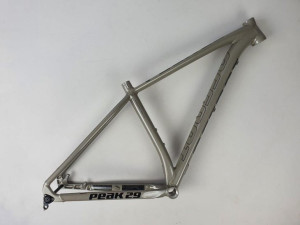 Rama MTB 29" Peak Boost S platynowo-czarna, boost 148x12mm (niewielkie prze