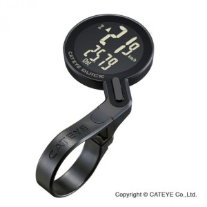 Licznik rowerowy Cateye Quick CC-RS100W czarny
