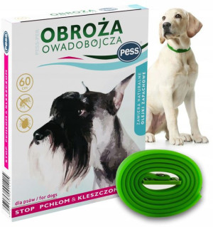 Obroża Owadobójcza Na Pchły Kleszcze Dla Psa 60cm