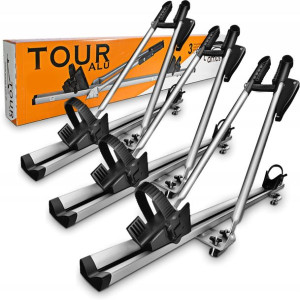 Amos Tour Bagażnik Na 3 Rowery Na Dach Samochodu