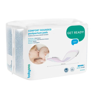 Podkłady poporodowe COMFORT ROUNDED 15 szt Babyono