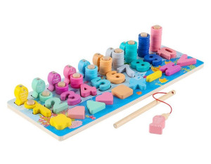 Smily Play Montessori Drewniana zabawka edukacyjna