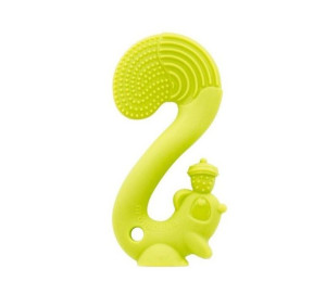 Mombella Gryzak Zabawka Squirrel Green