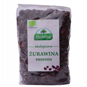 Żurawina Suszona Bio 500g - EkoWital