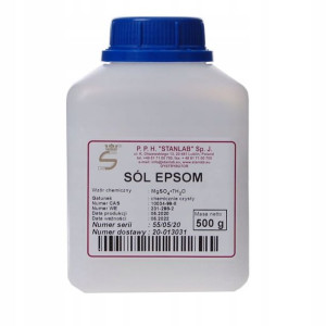 Sól Epsom CHCZ 500g - Stanlab