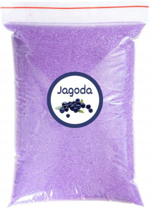 Cukier Do Waty Cukrowej Jagodowy 1kg Fioletowy
