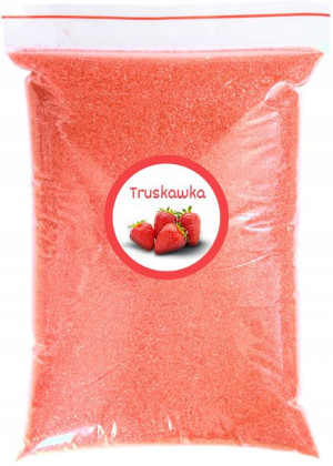 Cukier Do Waty Cukrowej Truskawka 1kg Truskawkowy