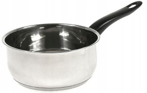 Rondel 14 cm STALI NIERDZEWNEJ Garnek 1 L Indukcja