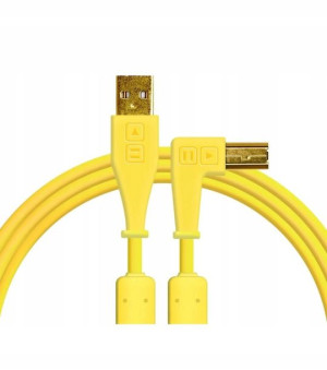 Kabel USB DJ TECHTOOLS Chroma 1.5 m łamany żółty