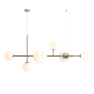 Lampa wisząca Dione 6 - Złota