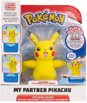 Pokemon Pikachu Interaktywna Figurka + 100 Reakcji
