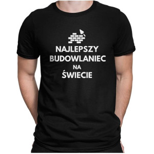 Koszulka dla budowlańca NAJLEPSZY BUDOWLANIEC NA ŚWIECIE