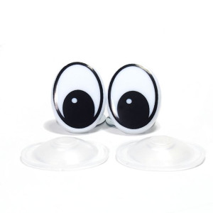 Oczy Elipsa Czarno-biała 23x16 Mm