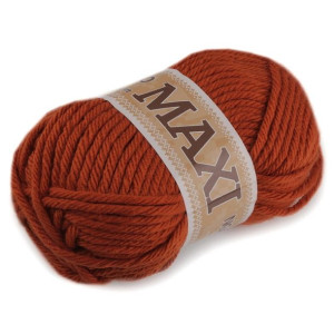 Włóczka Jumbo Maxi 100g - Ruda